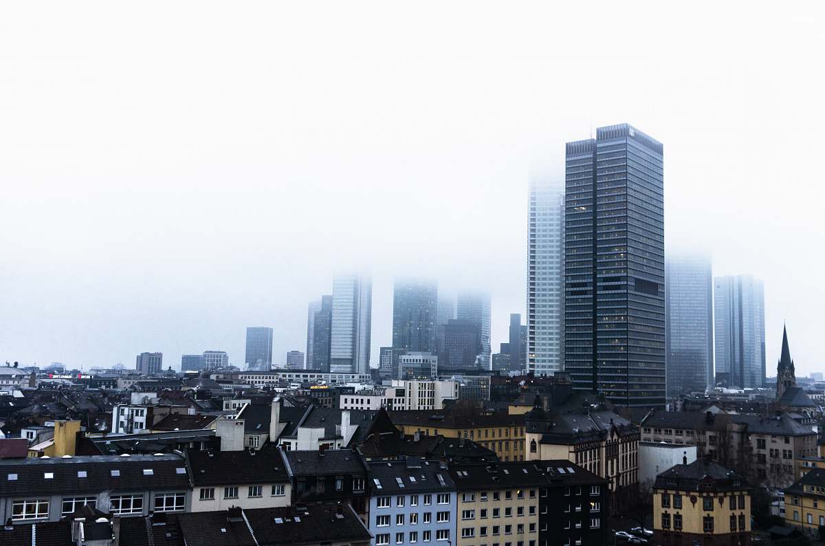 building concrete buildings at daytime urban