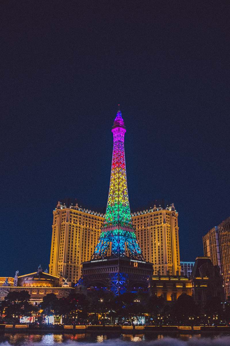 downtown Eiffel tower town