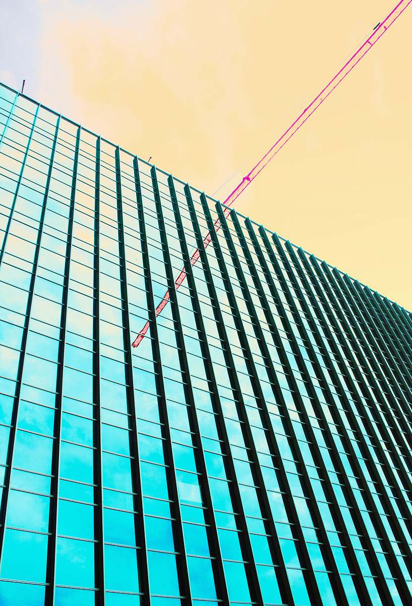 building glass building during day office building