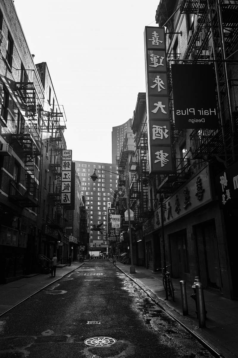 building grayscale photography of concrete buildings black-and-white