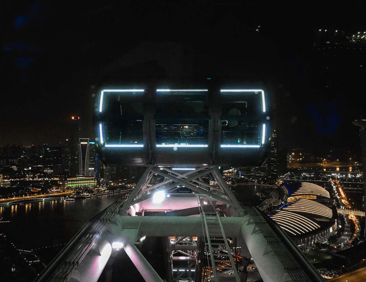 building lighted concrete buildings metropolis