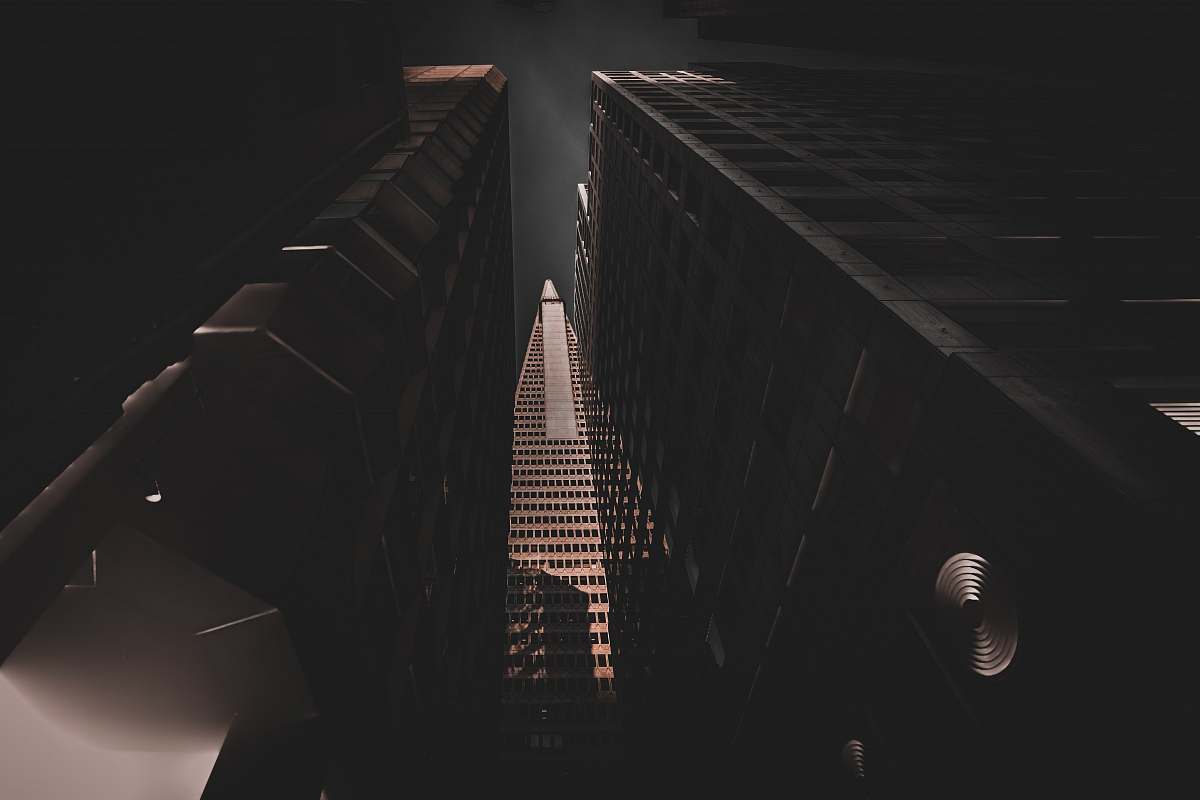 building low angle photography of building urban
