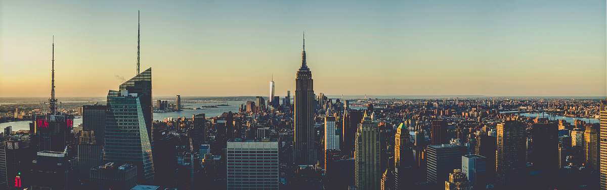 building New York City, U.S.A. high rise