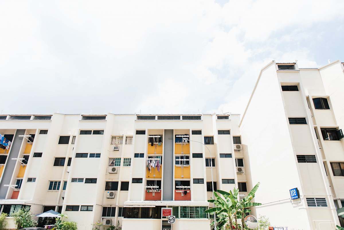 building white concrete building at daytime urban