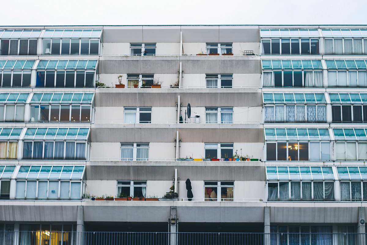 building white painted building high rise