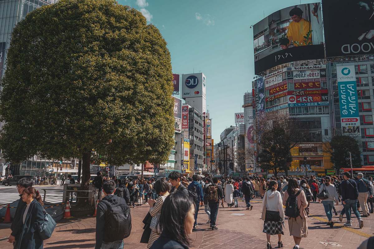 pedestrian people walking on street person