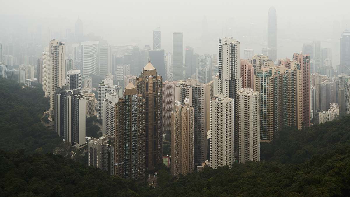 city aerial view of buildings during daytime nature