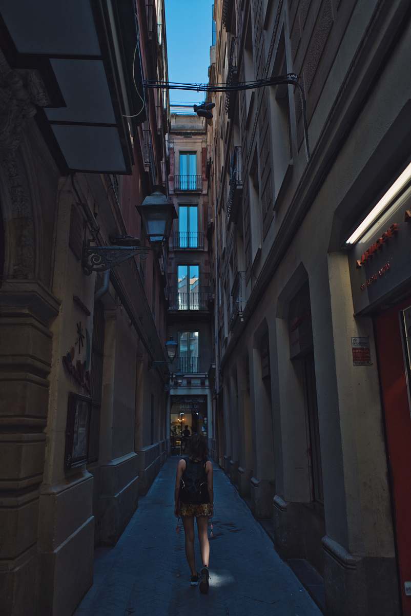 human woman walking on pathway on focus photography person