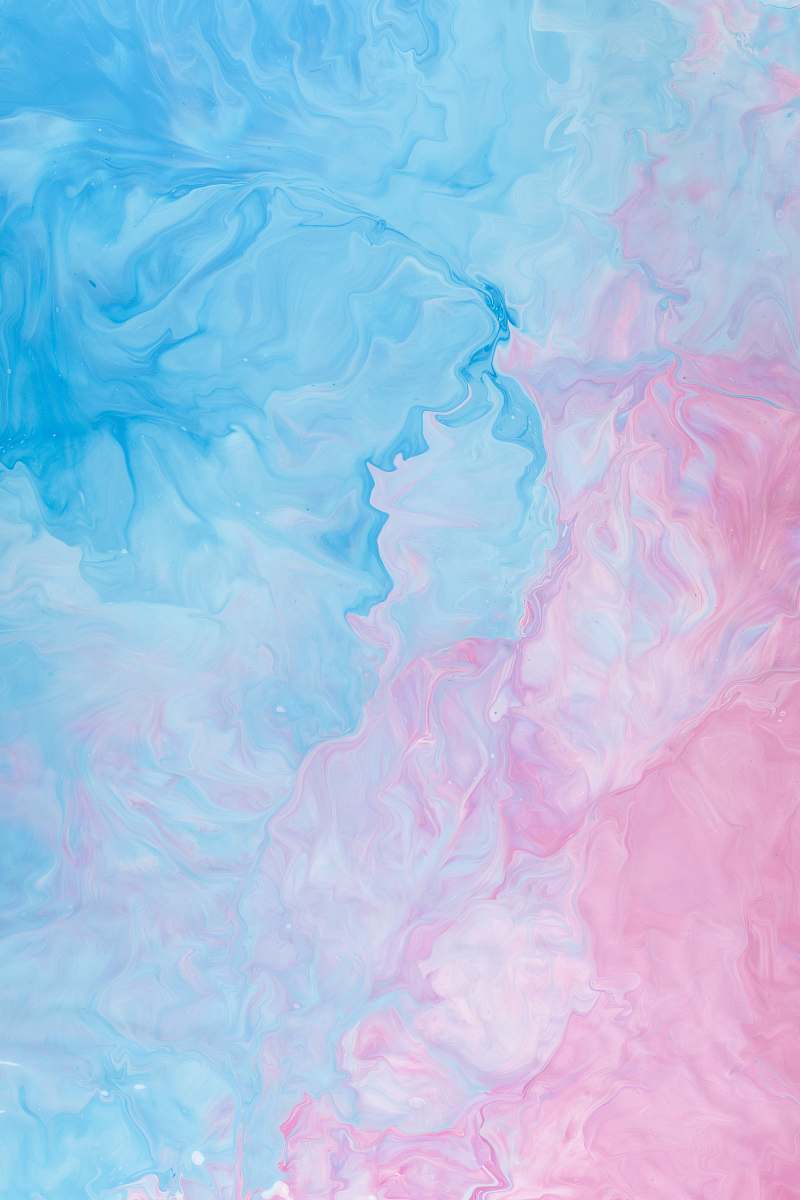 Texture Pink And Blue Abstract Painting Blue Image Free Photo