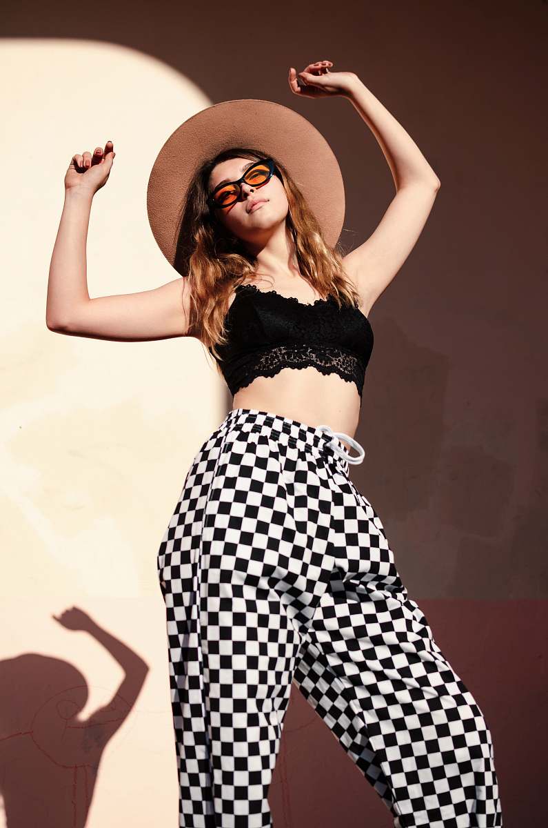 clothing low angle photo of woman human