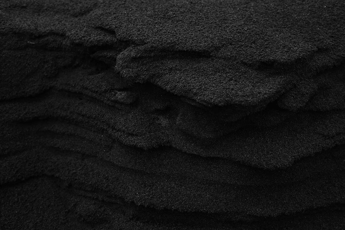nature black and gray area rug outdoors