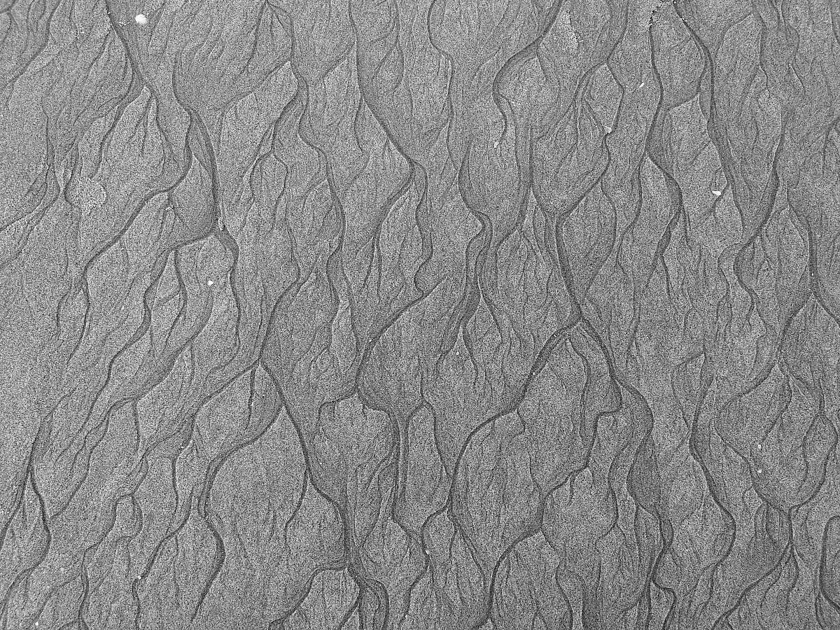 texture gray sand black-and-white