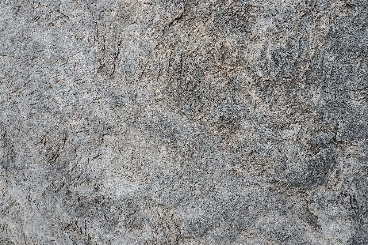 black-and-white grey surface rock