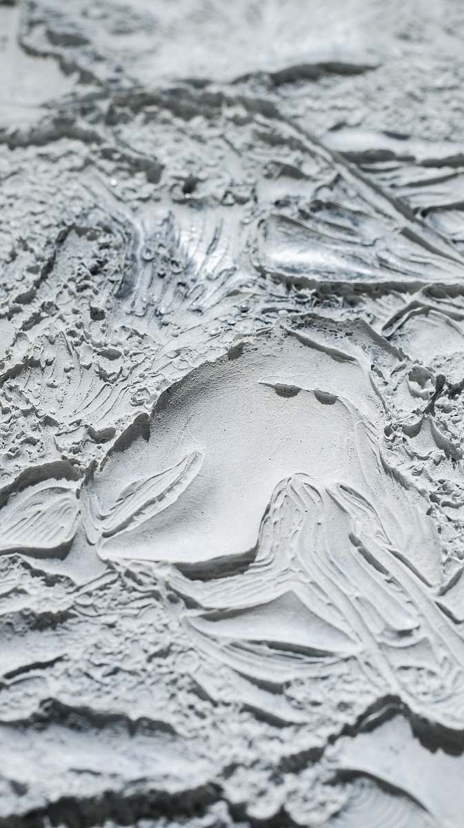 texture marks on sand nature