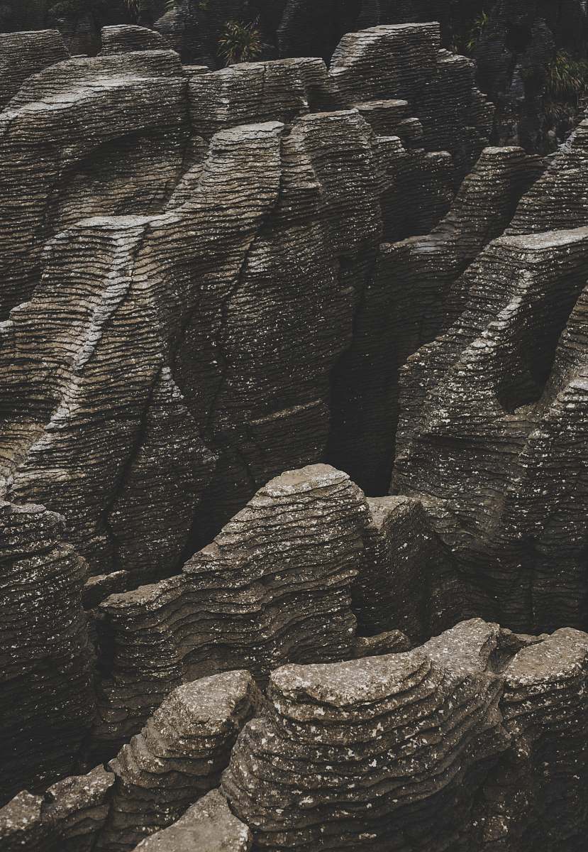 rock gray rock formation slate