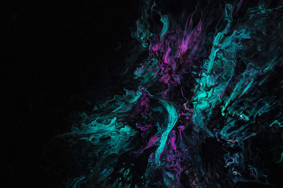 ornament green and pink abstract art texture