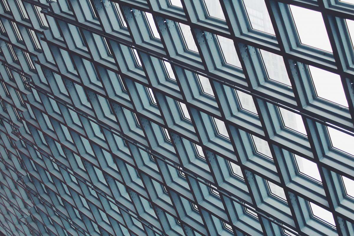 architecture teal window ceilings during daytime building