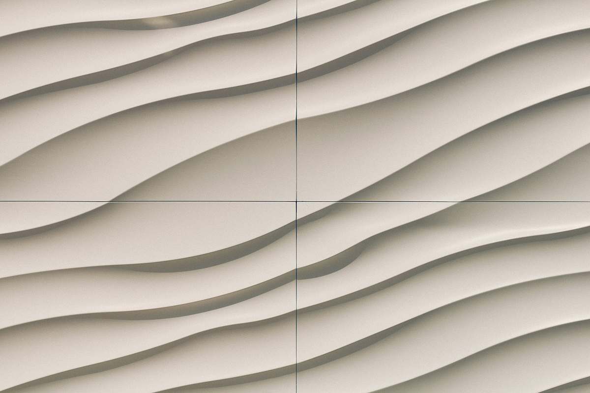 pattern aerial view of desert wave
