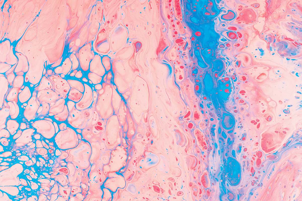 pattern blue and pink particles illustration back