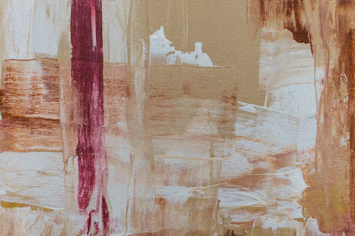 background brown and white abstract painting painting