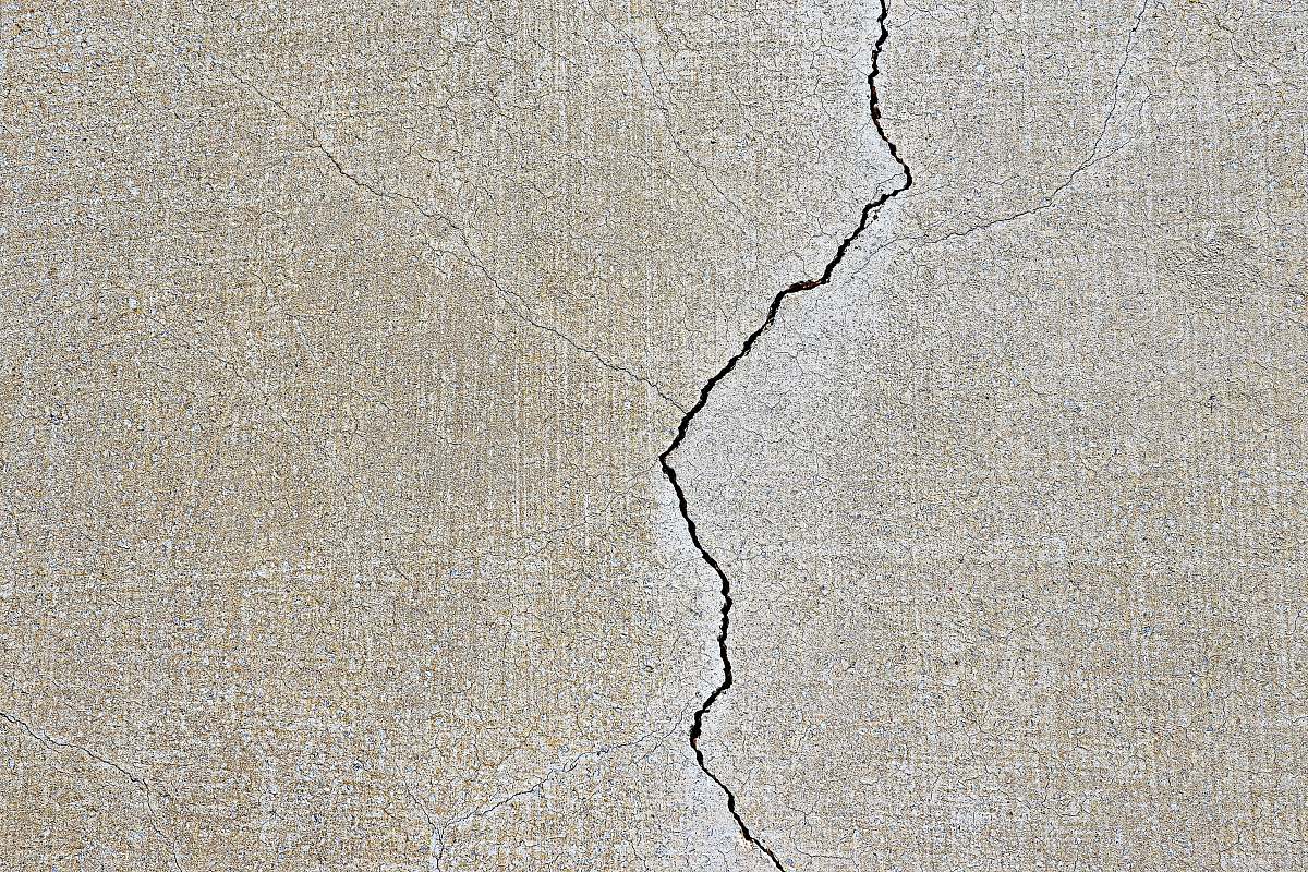 grey brown and white abstract painting concrete