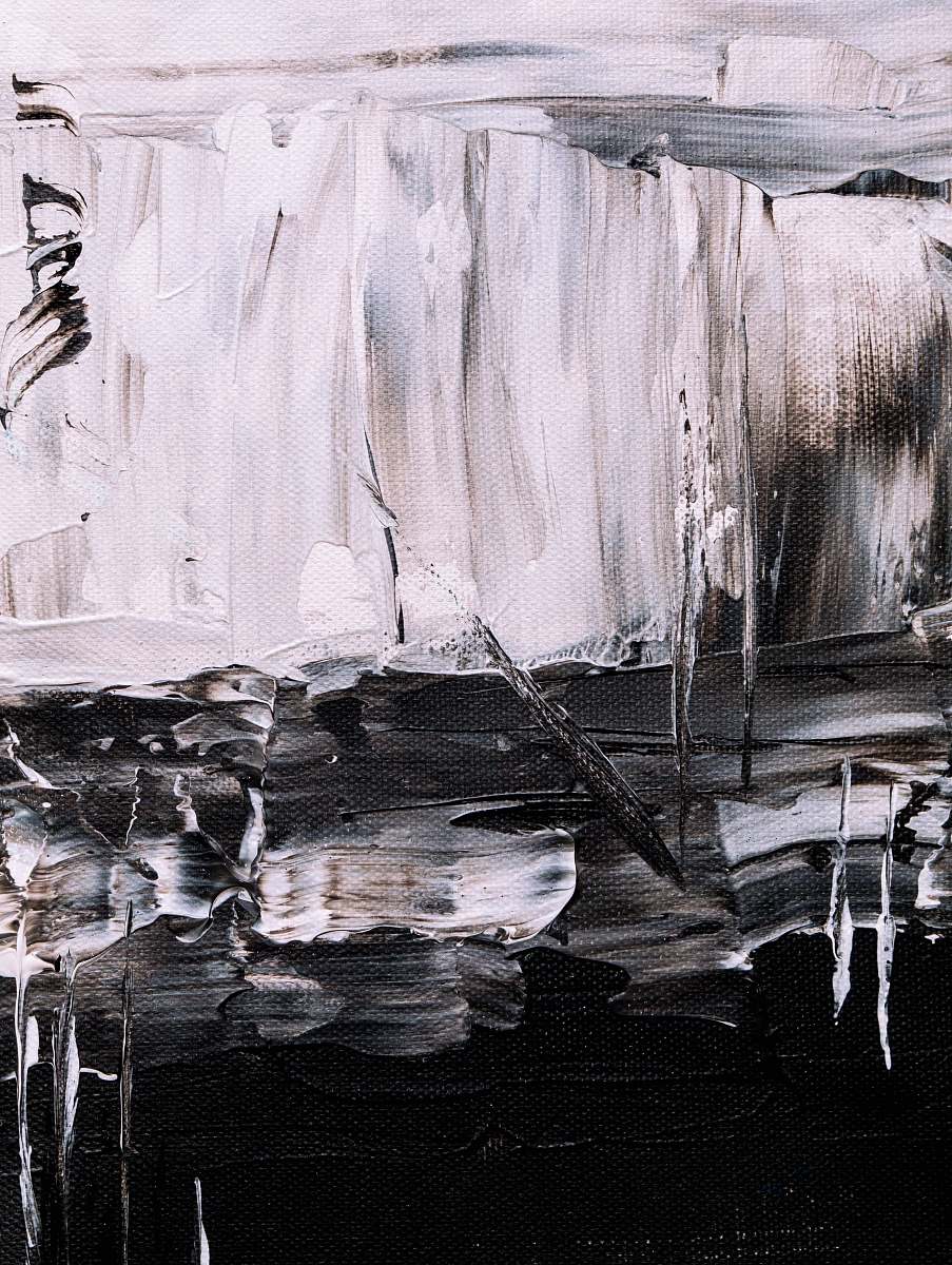 painting multicolored abstract painting art