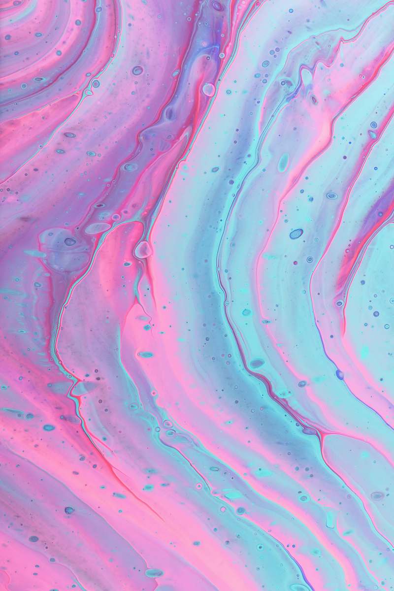 abstract pink and green abstract art pattern