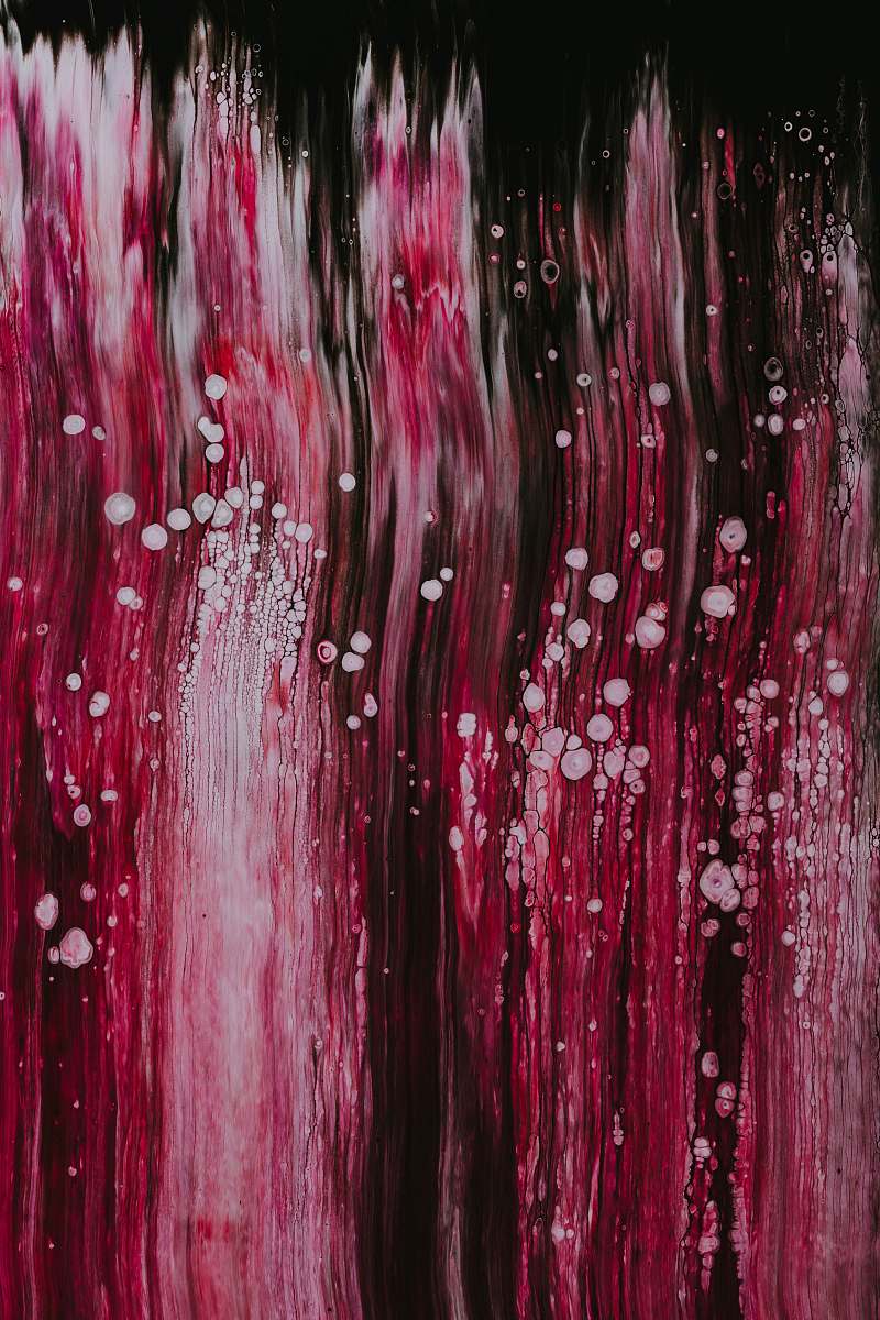 pattern red abstract painting door