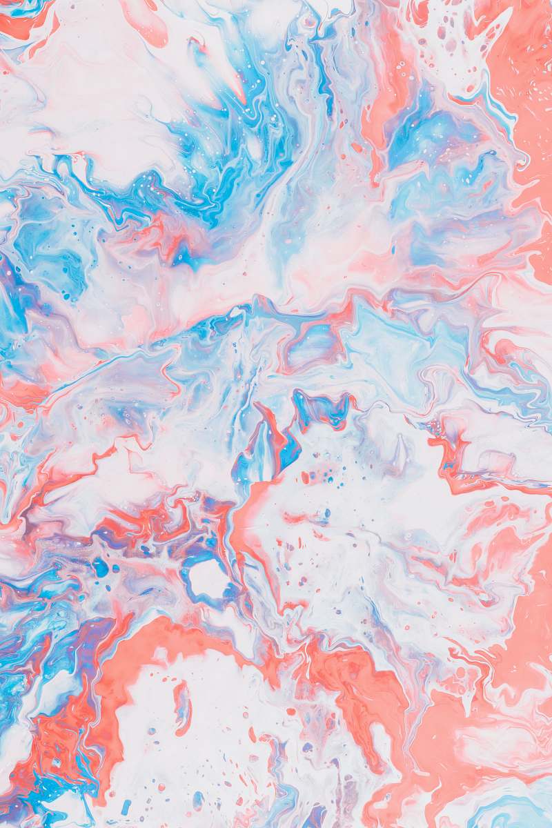 painting red, blue, and white abstract painting abstract