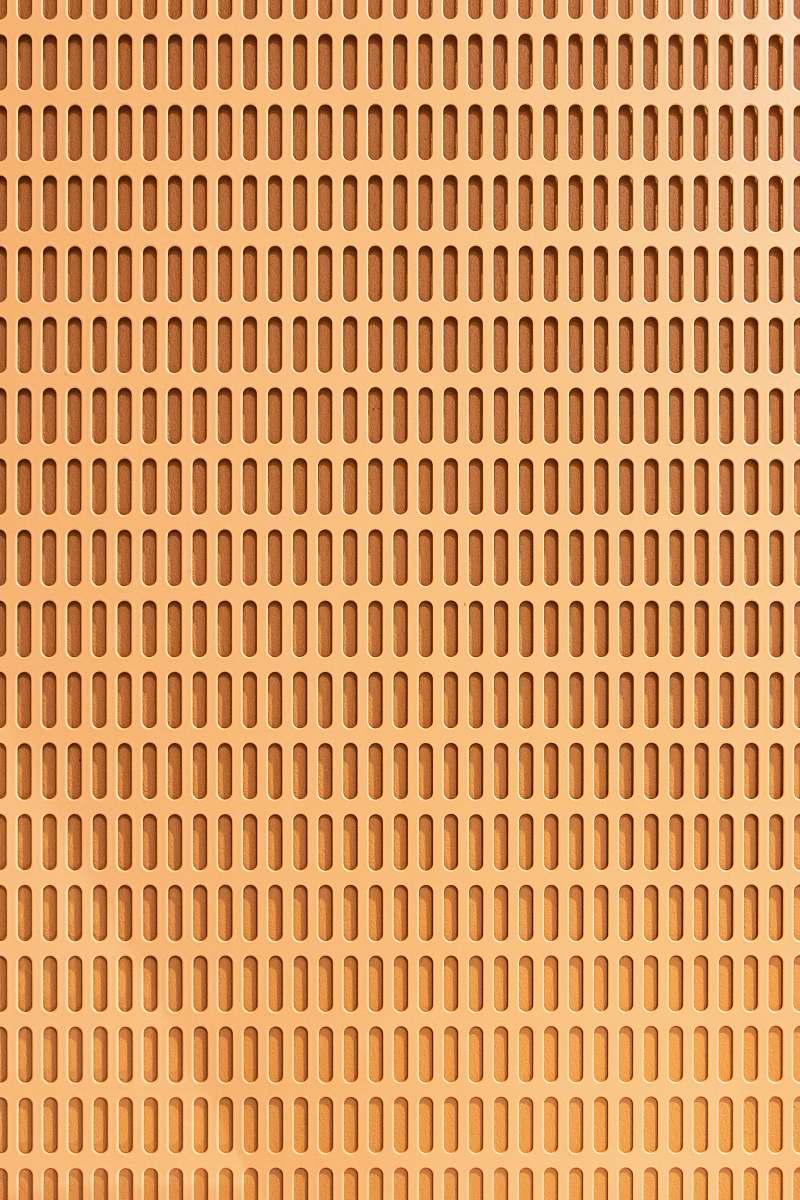 brick white and black stripe textile brown