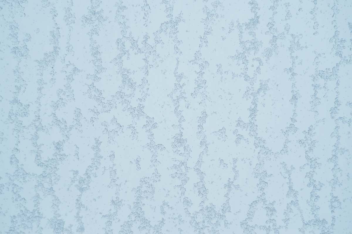 ice white and blue abstract painting snow