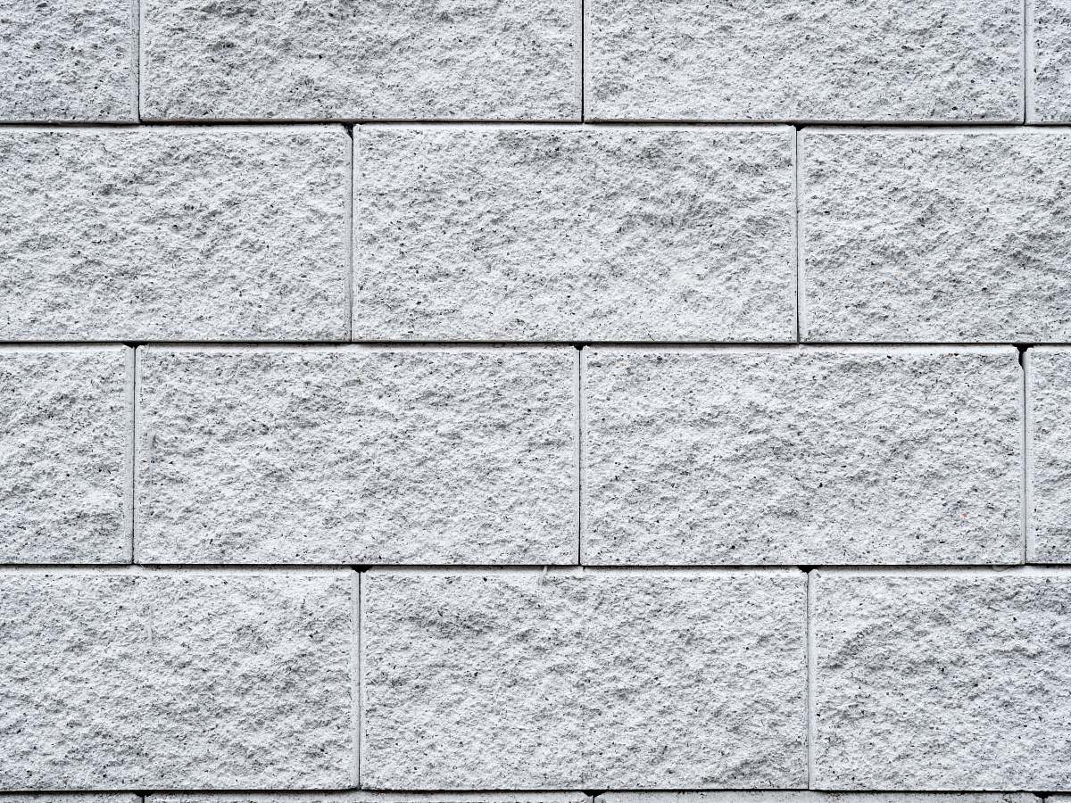 grey white brick surface wall