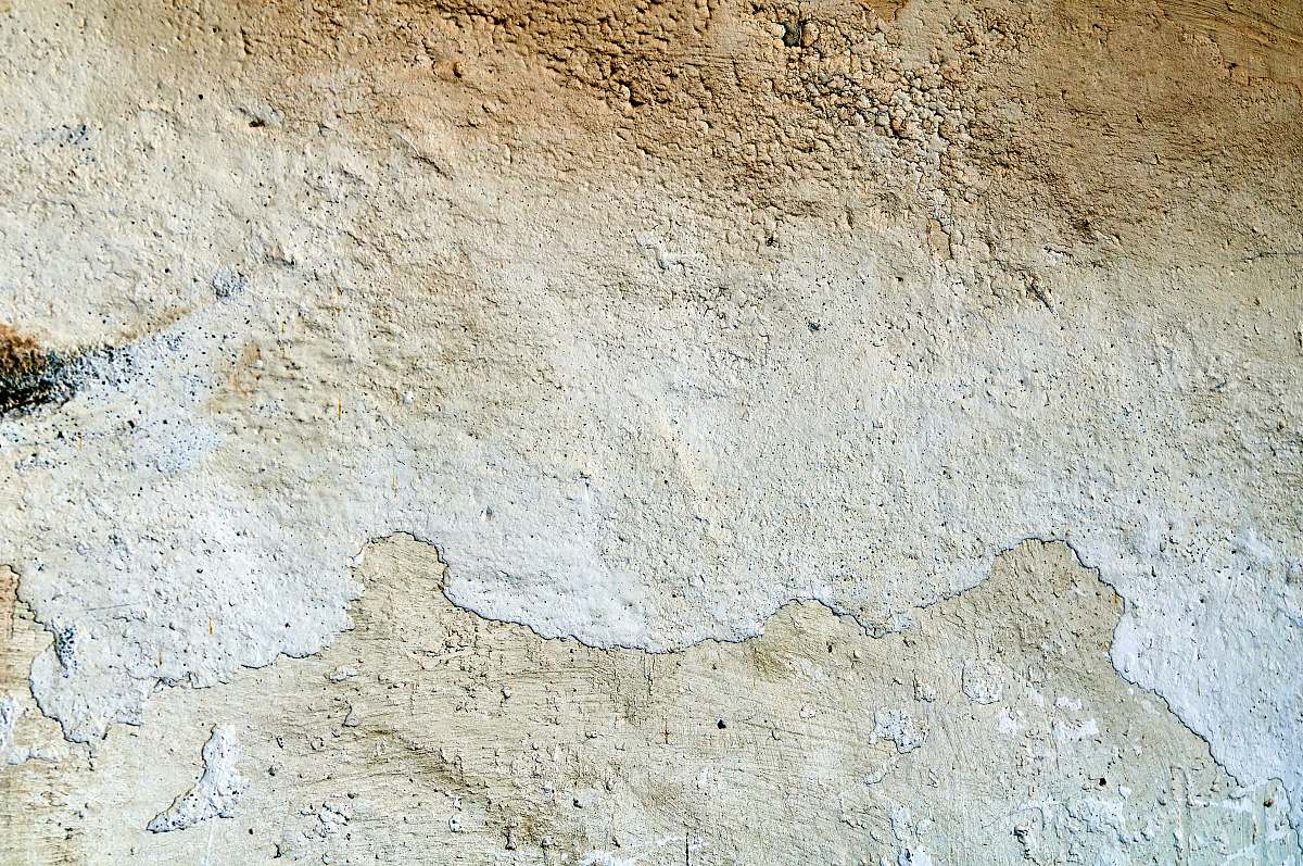 soil gray concrete wall ground