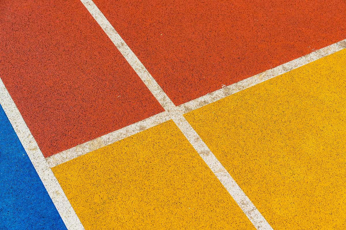 texture yellow and orange flooring background