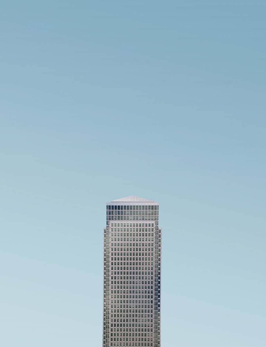 urban white high-rise building skyscraper