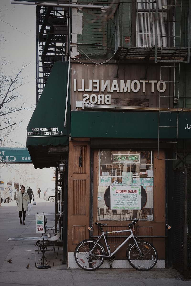 vehicle white mountain bike front of store bicycle