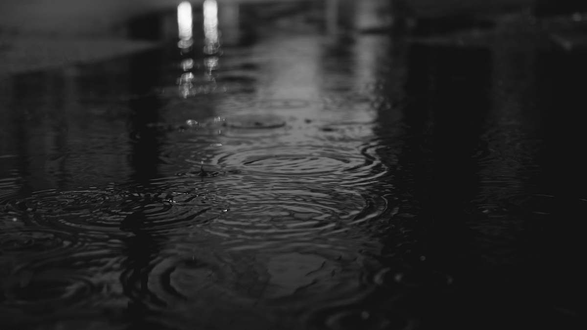 water rippling body of water grey