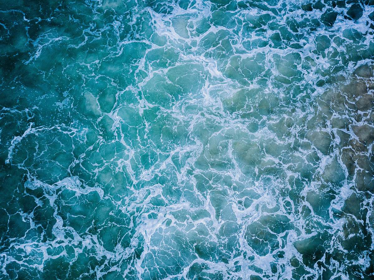 water aerial photography of blue ocean australia