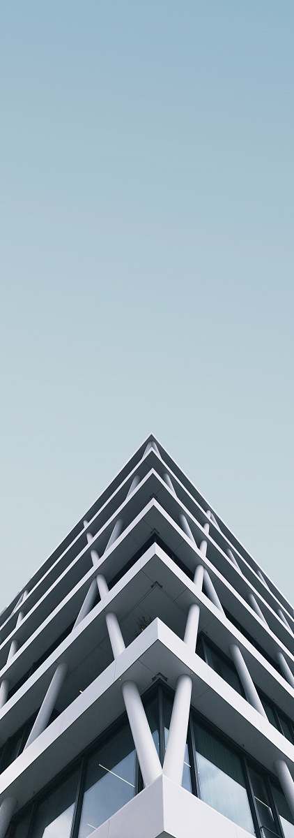 triangle low-angle photo of high-rise building berlin