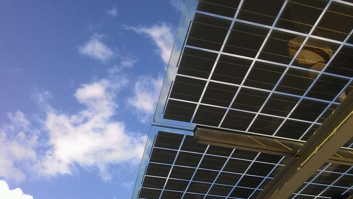 sky  solar panels