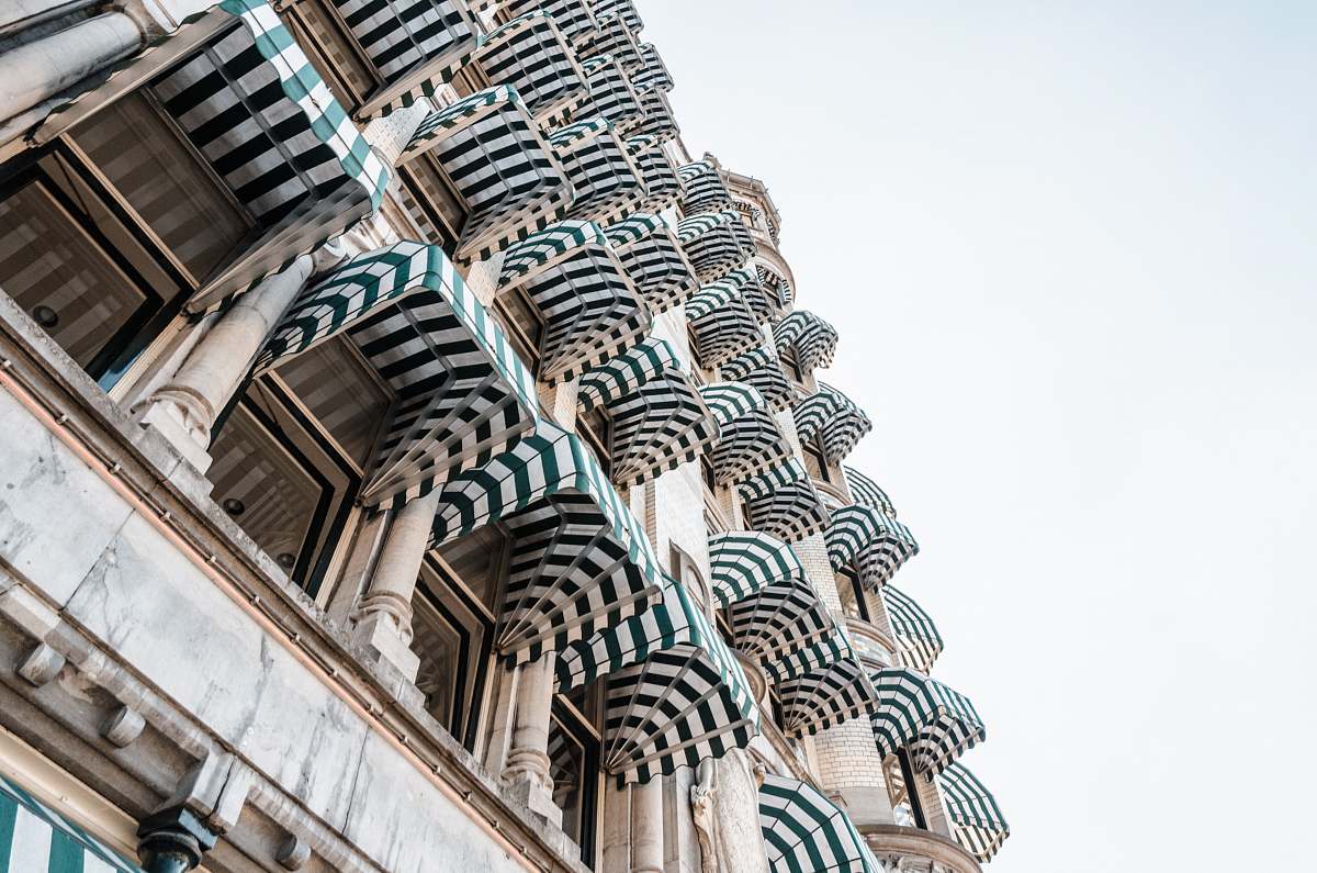 city architectural photography of brown house town