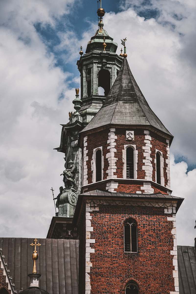 architecture gray and brown concrete tower tower