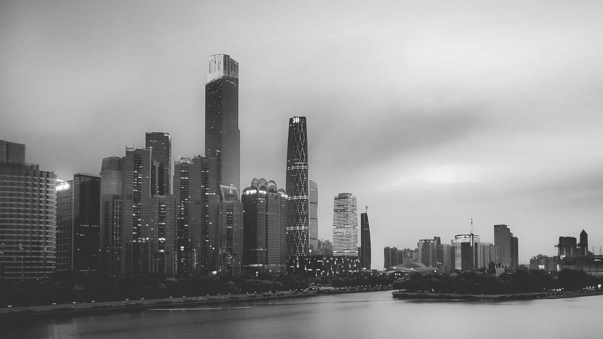 grey grayscale photography of city building black-and-white
