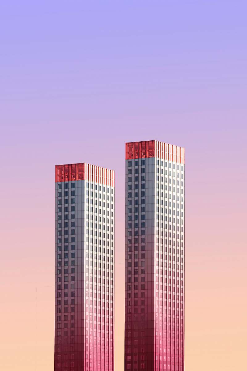 city high rise buildings architecture
