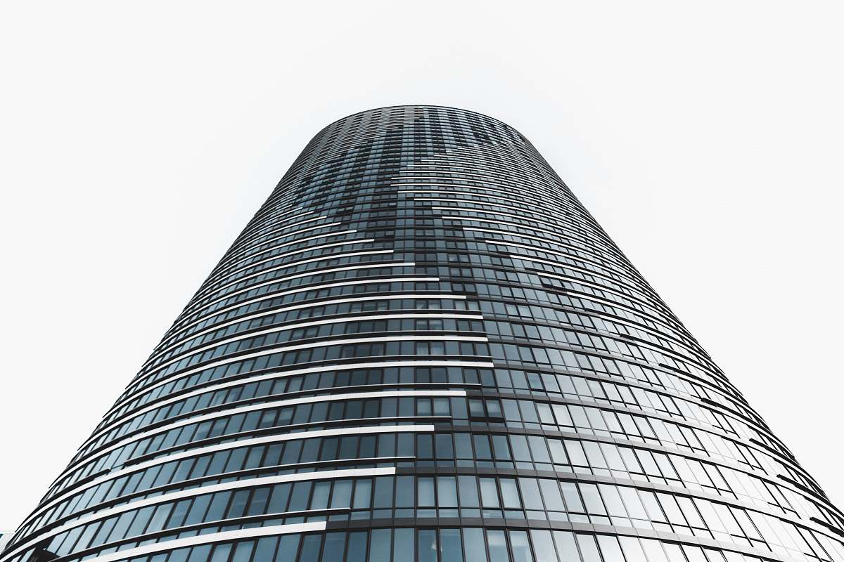 city low angle photo of building high rise