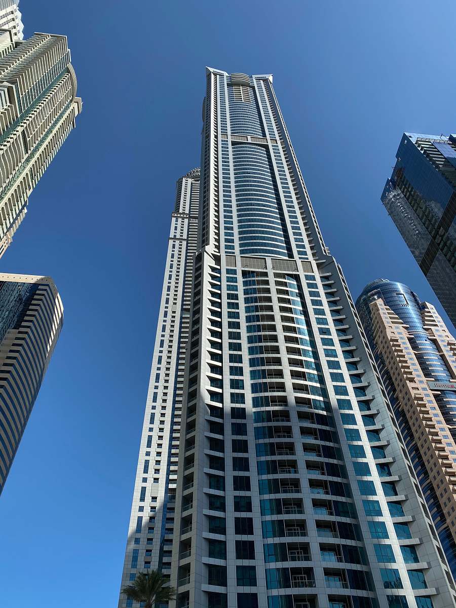 city low angle photo of buildings high rise