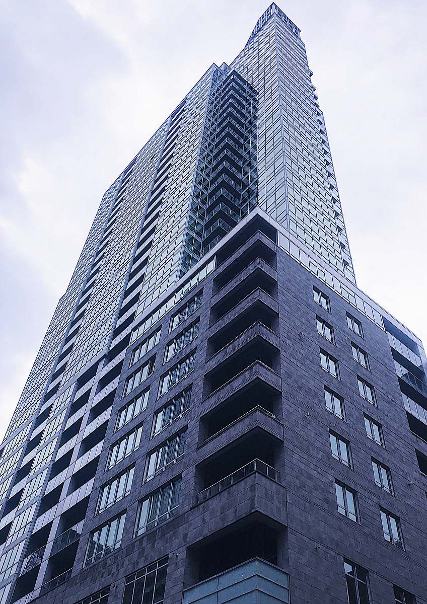 city low angle photograph of building urban