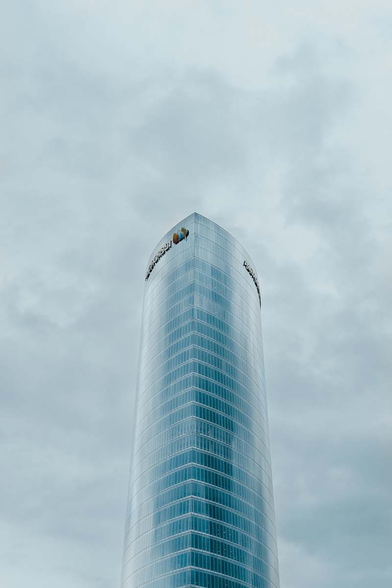 city low-angle photography of high-rise building urban