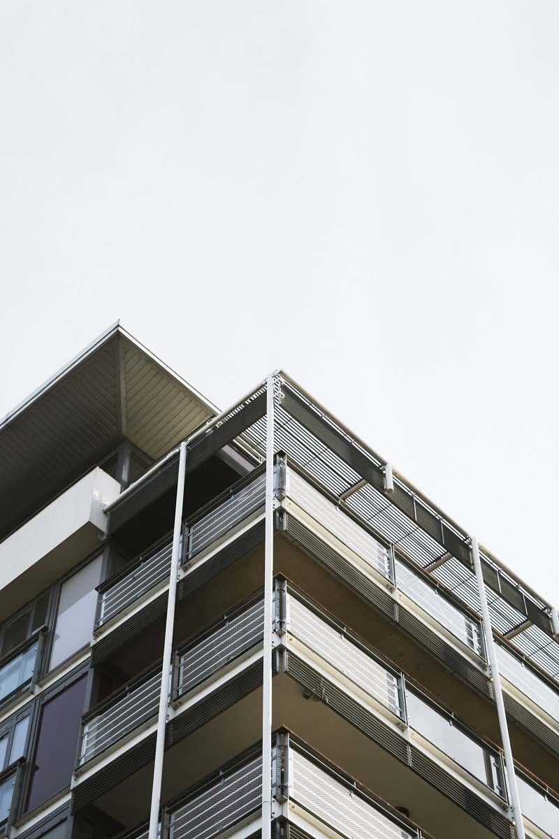 city white and black concrete building urban