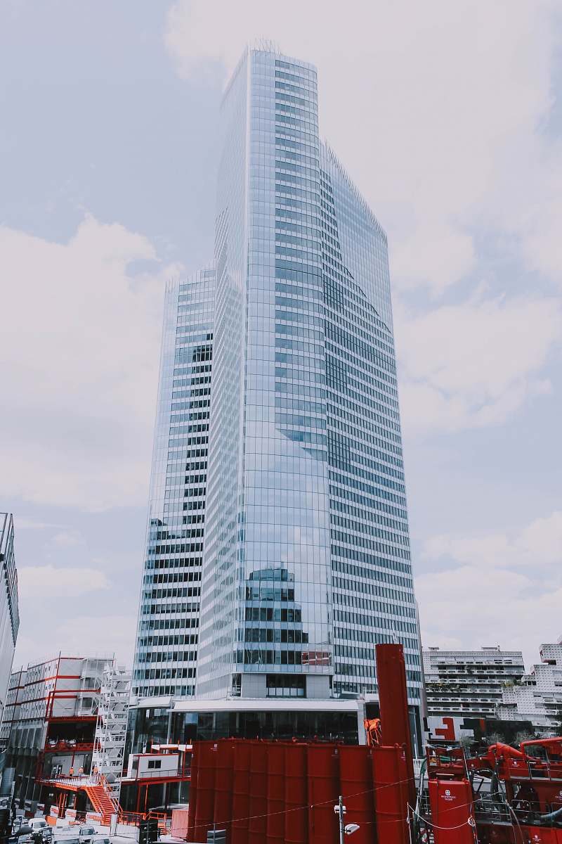 city white high-rise building in city high rise